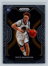 2020-21 Panini Prizm #293 Nico Mannion RC NBA Golden State Warriors