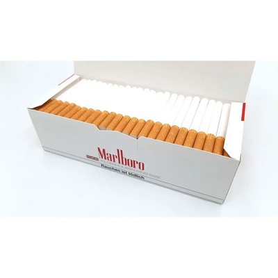 50 BOXES Marlboro Red King Size Empty Filter Tubes 50 x 200 pcs