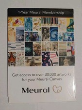 Meural MCMYA-10000S Canvas Annual Membership Card for Digital Frame
