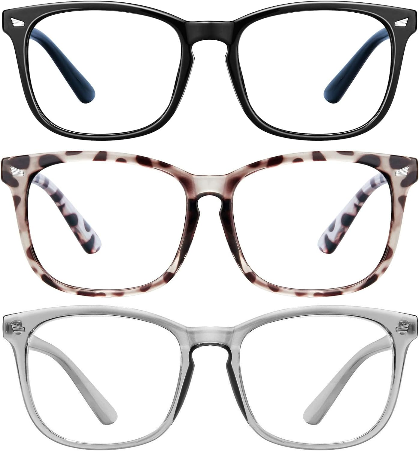 Blue Light Blocking Glasses for Women & Men – Anti Eye Strain Computer Glasses  -image