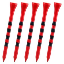 Bamboo Golf Tees 100-Pack, 3.25 Inch Biodegradable, Reduce Friction Spin