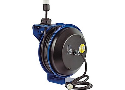 Coxreels EZ-PC13-5012-A Safety Series Spring Rewind Power 50' Cord Reel