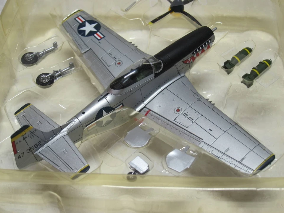 1/72 Dragon Wings Warbirds North American P-51D Mustang 12th FS. 18th FG USAF - Immagine 4 di 4