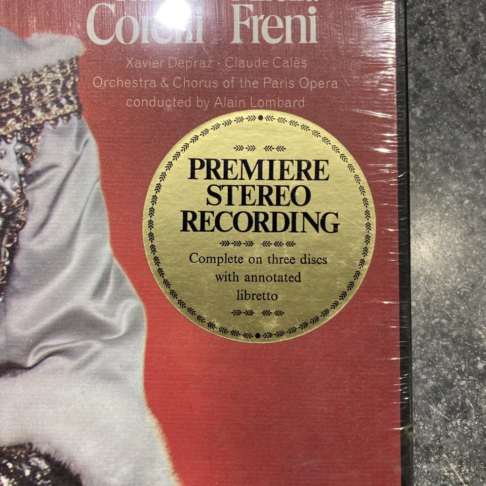 Gounod Romeo and Juliet  Franco Corelli, Mirella Freni 3LP BoxSet Angel SCL3734  - Image 4 of 4