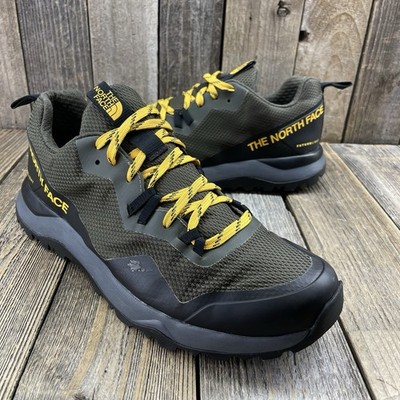 The North Face Mens Activist FutureLight Hiking Shoes Size 8.5 Green/Black GUC