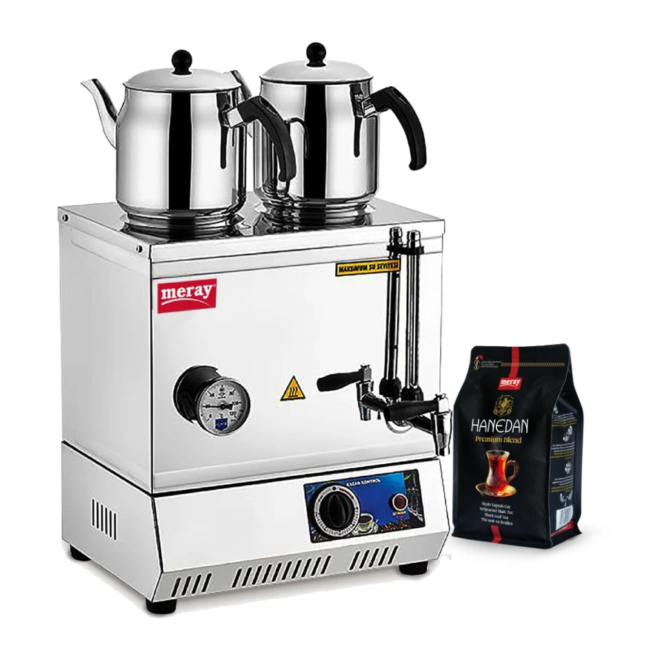 MERAY Tetera Eléctrica Tetera Tetera Samowar 23 L Caldera con 2 Jarras