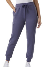 New 32 Degrees Heat Ladies Zippered Side Pocket Tech Jogger Pant Small S Blue