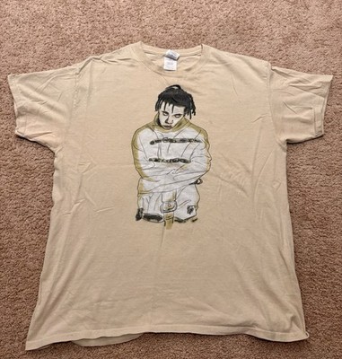 VINTAGE Travis Scott 2014 Zombie Straight Jacket Tour Tee L RARE Cactus Jack