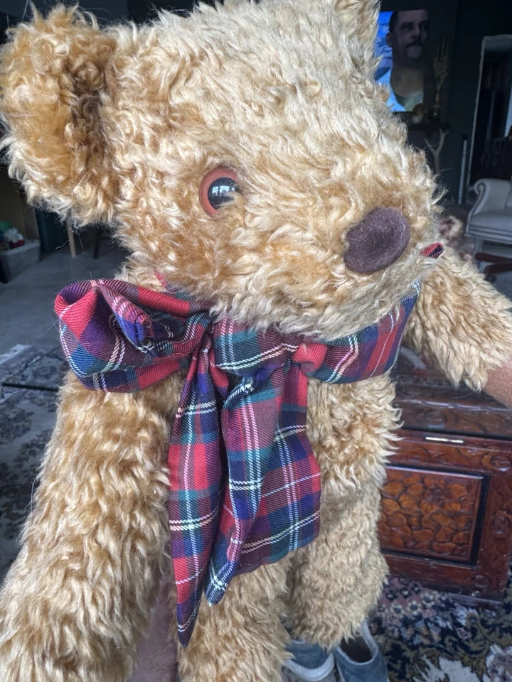 Oso de peluche de 18" vintage Avon 1996 Mr. Maxx roncando - funciona Foto 2 de 4