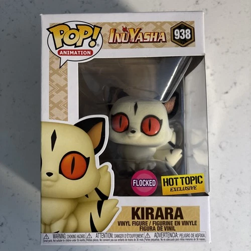 FUNKO POP! Animation Anime Inuyasha Flocked Kirara Hot Topic Exclusive figure