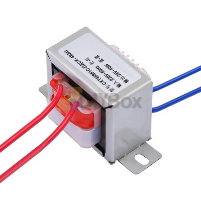 10W AC220V/50Hz to AC24V Single Voltage 2-wire Output Small AC Power Transformer