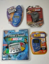 4 New Sealed Handheld Vintage Electronic Games Parker Bro Radica Excalibur MGA