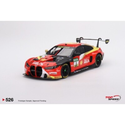 TOP SPEED 1/18 BMW M4 GT3 NO.1 SCHUBERT MOTORSPORT 2023 DTM TS0526
