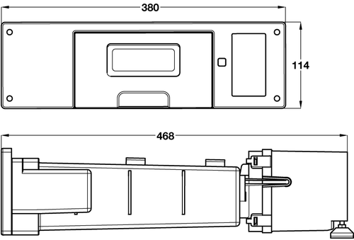 Aspiradora de cocina Sweepovac para zócalos - Potente aspiradora de succión de piso duro - Imagen 5 de 5