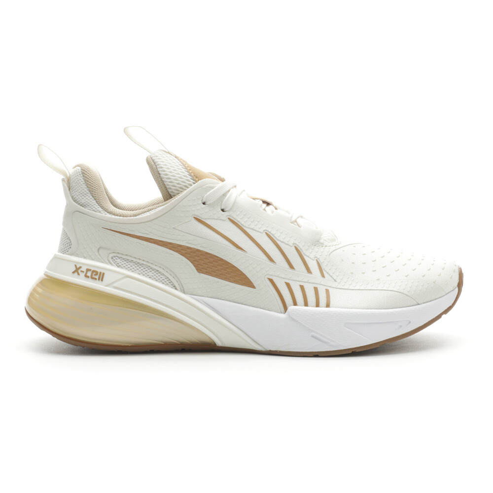 PUMA XCell Action Molten Running  Womens White Sneakers Athletic Shoes 37880402