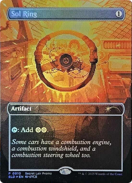 MTG Secret Lair ~ Sol Ring ~ Rainbow FOIL ~ Sealed! | eBay