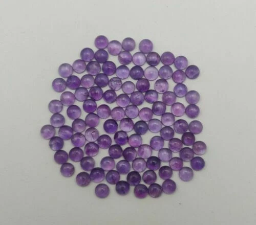 Runde transparente Amethyst Lose Edelsteine