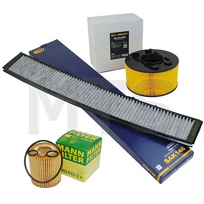 MANN Ölfilter SCT Germany Pollenfilter und Luftfilter BMW E46 316i 318i 