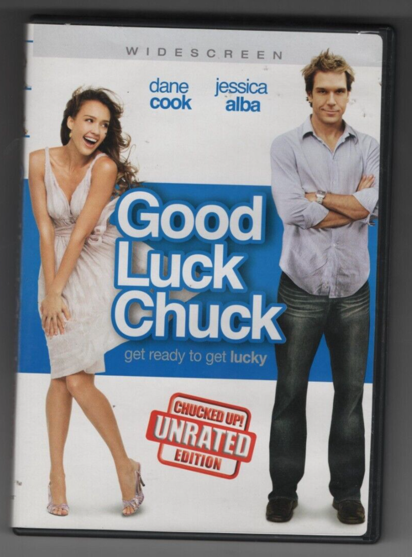 Good Luck Chuck (Unrated, DVD, 2007) Dane Cook. Jessica Alba