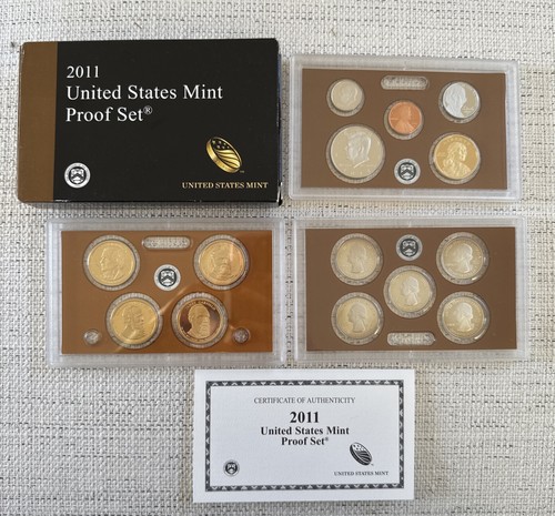 2011-S US Mint Proof Set | Beautiful Set | Box & COA | Uncirculated - Picture 2 of 3