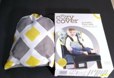 Cozy Cover - Portable Easy Seat - 6 months up to 35 lb Charcoal, Yellow, White