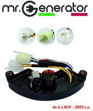 AVR REGOLATORE DI TENSIONE PER GENERATORE GRUPPO ELETTROGENO da 6 a 8kW TRIFASE