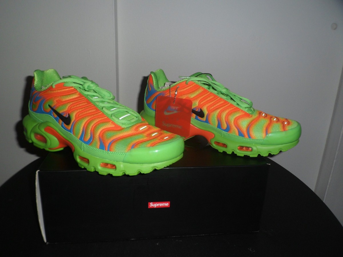 NEW RARE Nike Air Max Plus TN Supreme Mean Green Grinch DA1472 300