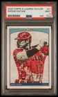 2022 Topps X Shohei Ohtani # 21 Lauren Taylor Design PSA 9