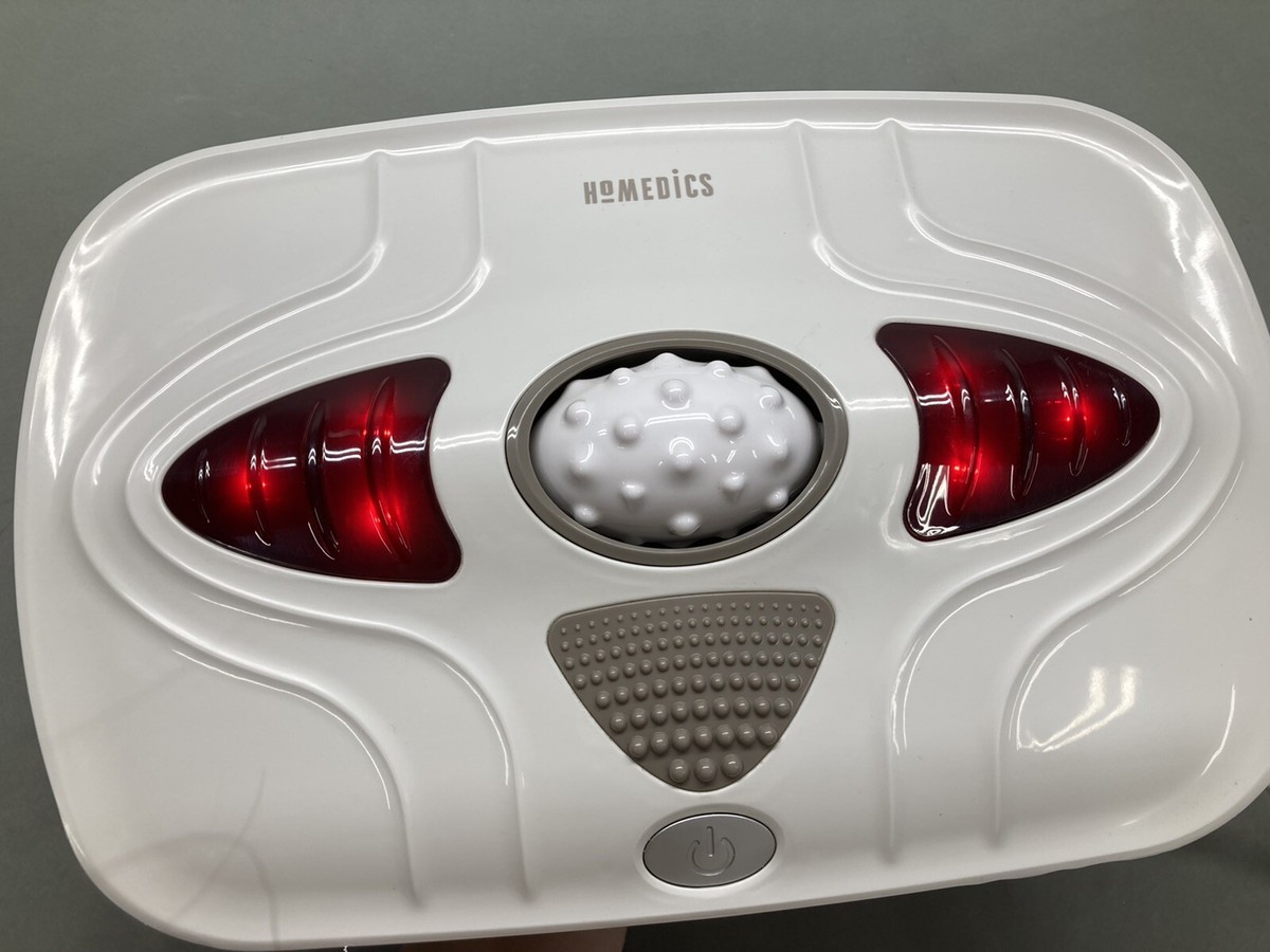HoMedics FMV-400H Vibration Foot Massager With Heat White