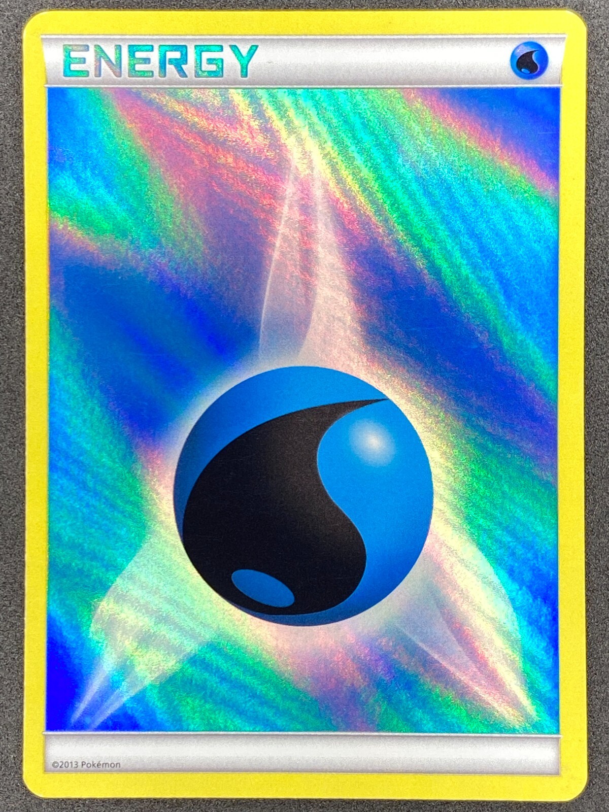 Pokémon Water Energy Holo 2013 Unnumbered Deck Exclusive LP/NM