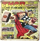 TIN SIGN new 12x12 Mighty Thor Marvel comic book hammer stone men Saturn