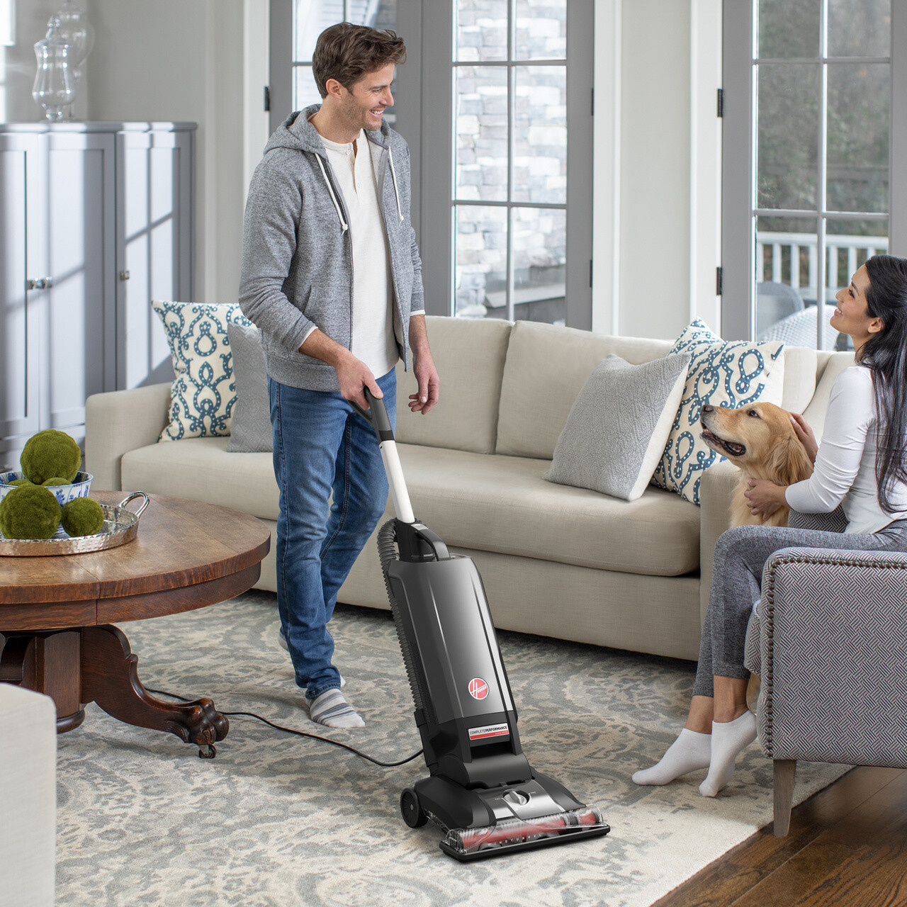 NEW HOOVER Complete Performance Advanced Bagged Upright, UH3061