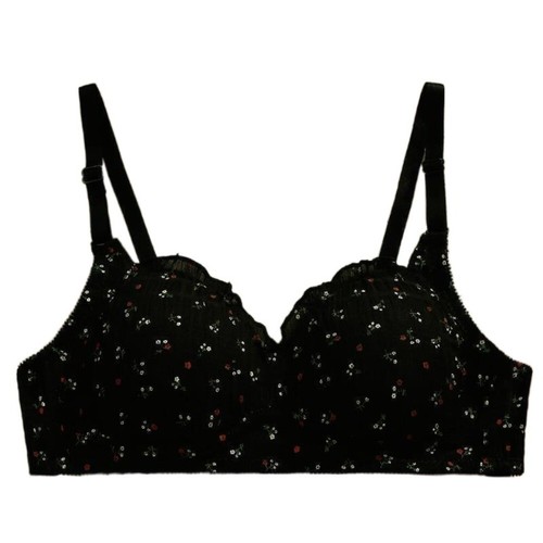 Underwear Brassiere for Women Shockproof Push Up Bra Wireless Deep V Bra Gifts - Picture 13 of 16