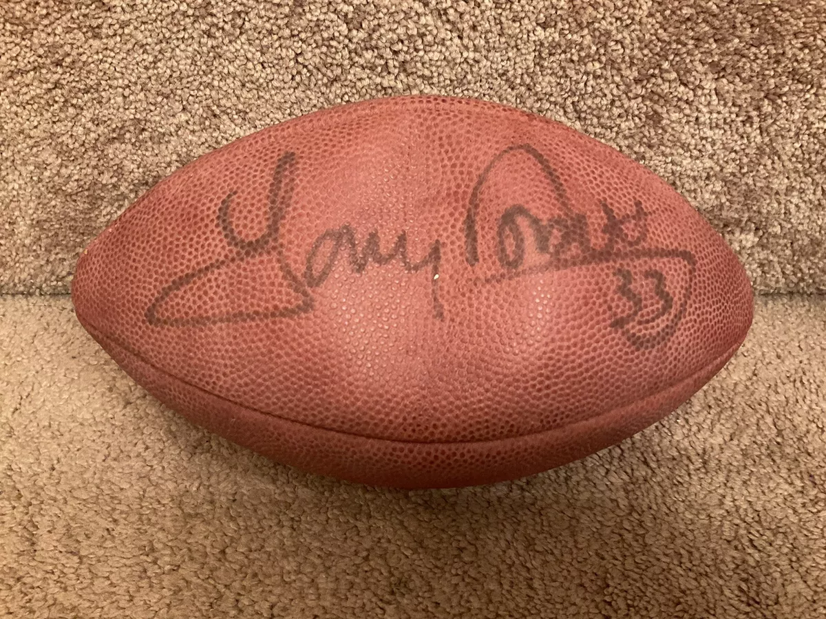 Tony dorsett store autographed football