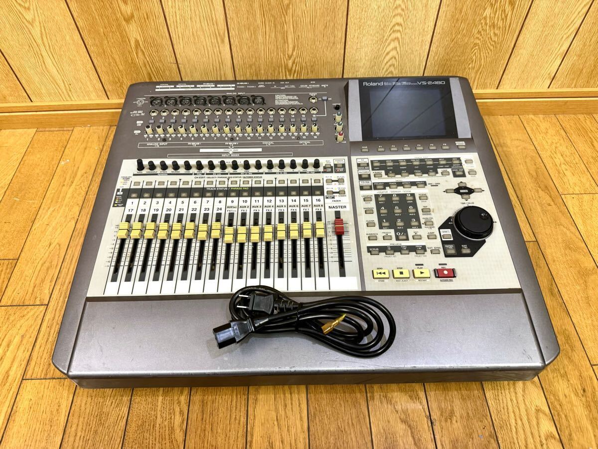 Roland VS-2480 Multitrack Recorder Digital Studio Roland VS-2480 Multitrack Recorder Digital Studio
