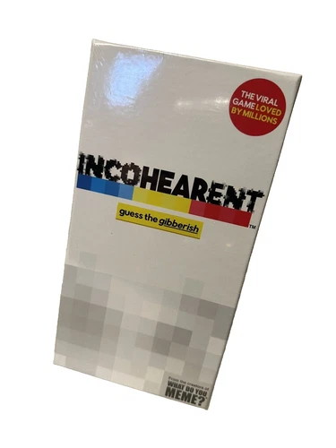 Incohearent Incoherent Adult Party Game What Do You Meme New Sealed