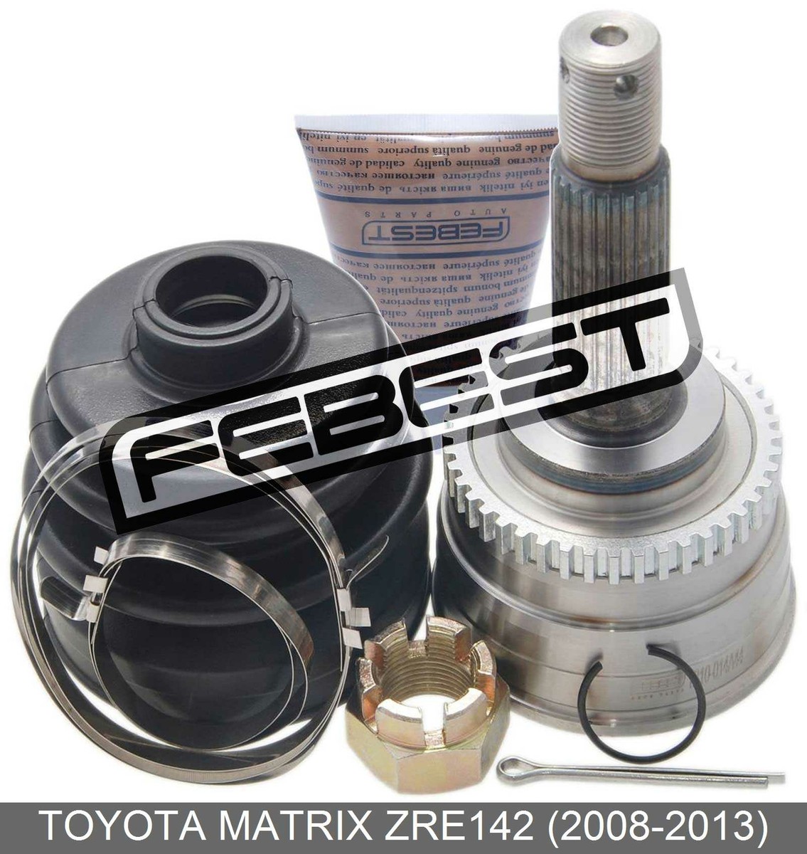 Outer Cv Joint 30X50X25 For Toyota Matrix Zre142 (2008-2013