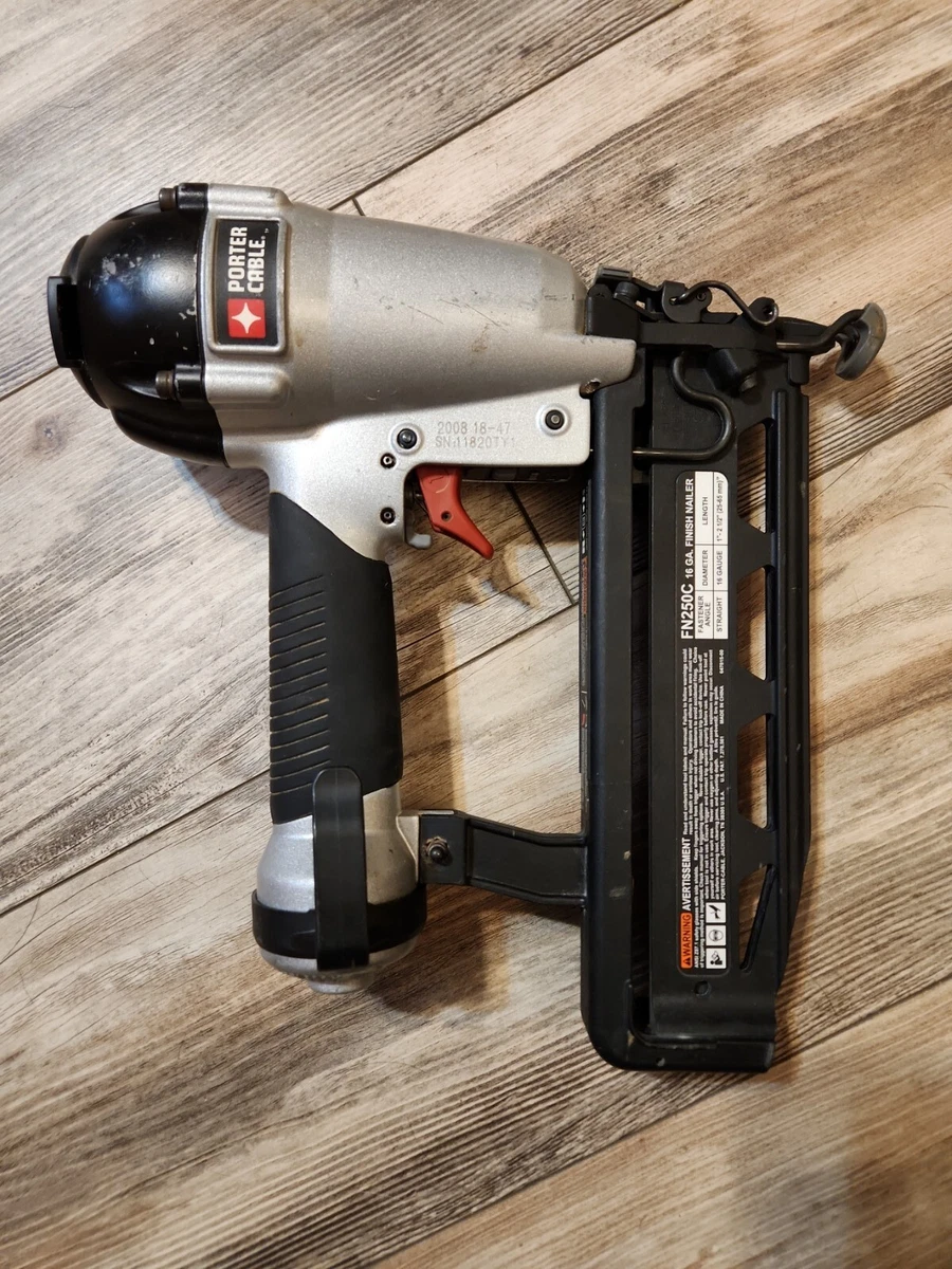 Porter Cable FN250C Pneumatic 16 GA 1 2 1 2 Straight Air Gun Finish Nailer