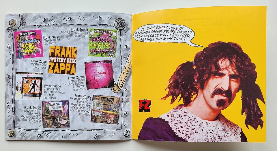 Frank Zappa - The Best Of CD UK 2004 Rykodisc Zustand: sehr gut - Bild 4 von 4