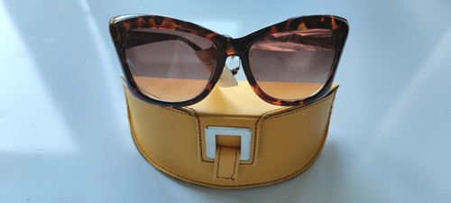 NEU HOCHWERTIGE SONNENBRILLE MODE ÜBERGRÖSSE KATZENAUGE DESIGNER MIT HÜLLE - Bild 1 von 10