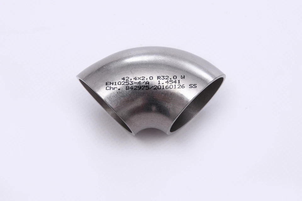 Auspuff Edelstahl Rohrbogen Bogen (diverse Abmessungen) - Bild 2 von 4