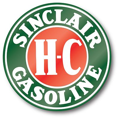 #ad HC H C GASOLINE OIL SUPER HIGH GLOSS OUTDOOR 4 INCH DECAL STICKER $3.99