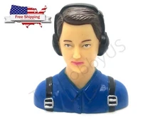 3" Blue Civil Pilot Figure 1/6 1:6 For RC Plane Models Quality (US SELLER/SHIP)
