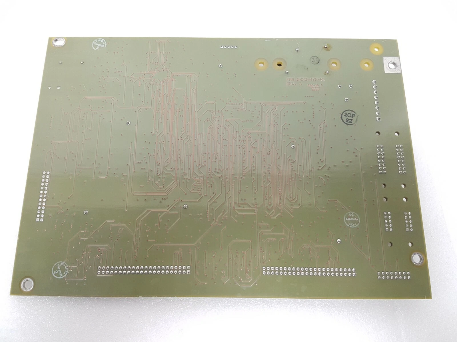 Solder side of the Coherent Medical graphics terminal board