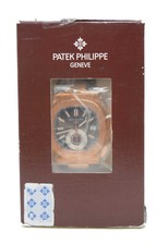Sealed Patek Philippe 5980 Nautilus Chronograph 18k RG Chocolate B/P '15 5980R 3