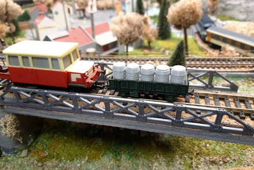 Pont Pola 807 Voie Etroite HO 1:87 - Maquette Plastique Vintage à Monter