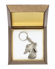 Scottish terrier, Aberdeen Terrier, Scottie, Aberdeenie - Silver-plated pendant