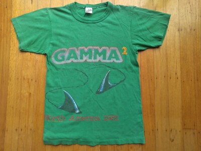 Rare Vintage 1981 Gamma 2 Ronnie Montrose Concert Tour T-SHIRT Size S Metal Band
