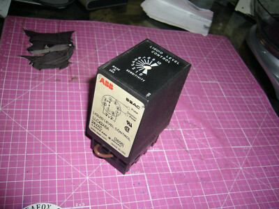 ABB SSAC LLC42A5A Liquid Level Control, 24 VAC Coil, 4 Amps, 240VAC