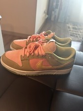 Size 8 - Nike Dunk Low Sun Club - Arctic Orange Sanded Gold for